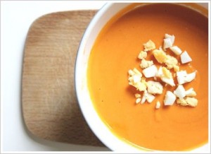 Cuenco de salmorejo